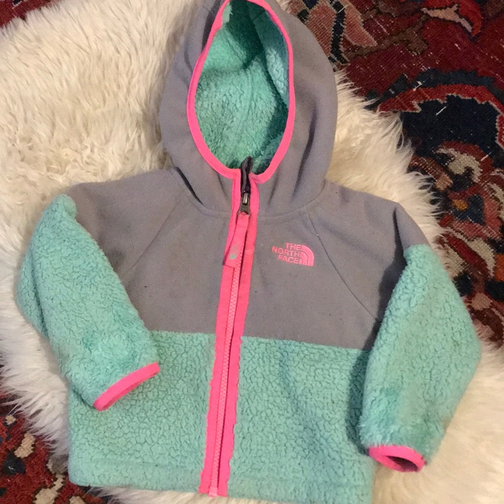 North face fleece jacket 6-12 months